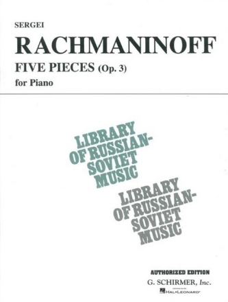 5 Pieces op. 3 for piano
