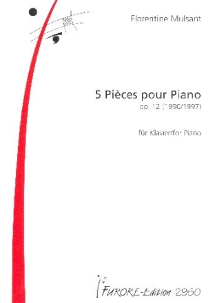 5 Pieces pour piano