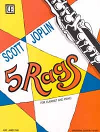 5 Rags for clarinet and piano