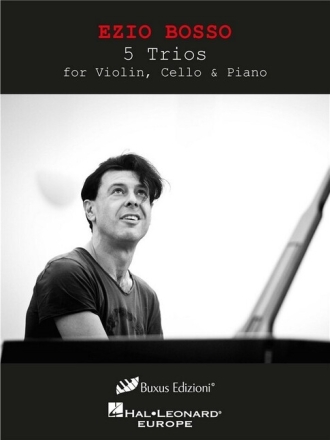5 Trios for violin, cello and piano  score and parts