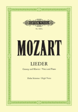 50 ausgew�hlte Lieder f�r hohe Singstimme und Klavier