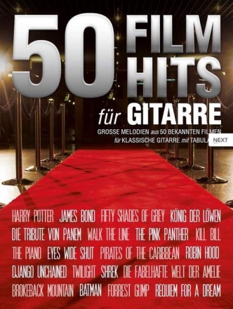 50 Filmhits: f�r Gitarre/Tabulatur