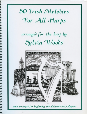 50 Irish Melodies: for harp
