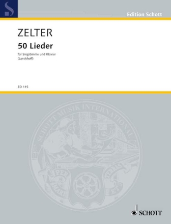 50 Lieder f�r Singstimme und Klavier