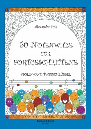 50 Notenwitze f�r Fortgeschrittene Ausgabe Violin- und Bassschl�ssel