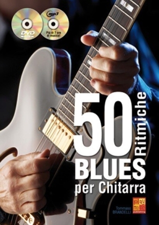 50 Ritmiche Blues (+DVD+CD) per chitarra/tab