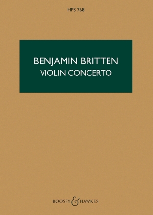 Concerto op.15 for violin and orchestra study score