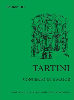 Concerto E-Dur D48 fr Violine solo, 2 Violinen und Bc,  Partitur