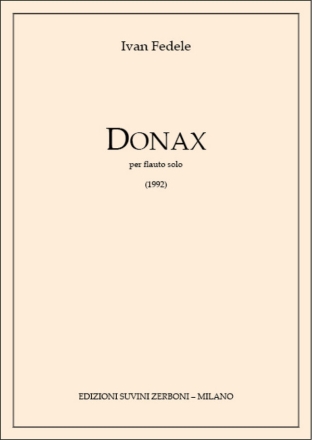 Donax  (1992) per flauto