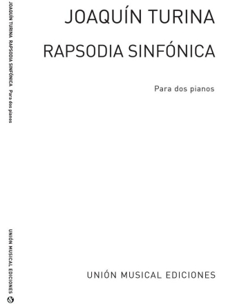 Rapsodia sinfonica para 2 pianos 2 partitura