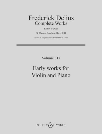 Early Works Band 31a fr Violine und Klavier