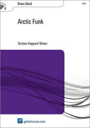Arctic funk for brass band score and parts