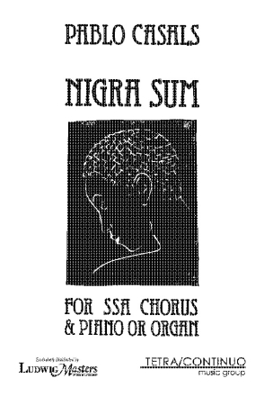 Nigra sum (I am black) for female chorus and piano or organ score (la/en)