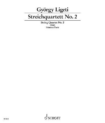 Streichquartett Nr. 2 fr Streichquartett Stimmensatz