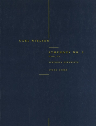 Symphony no.3 op.27 for orchestra study score