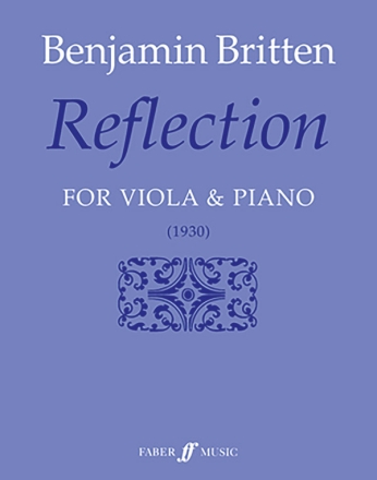 Reflection for viola and piano