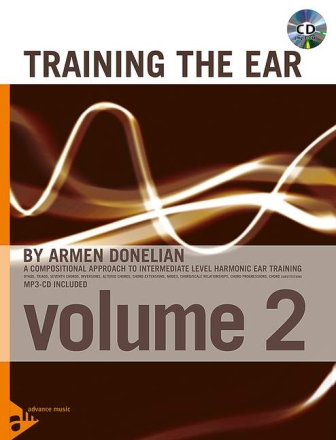 Training the ear vol.2 (+4CDs) a compositional approach to intermediate level harmonic ear training Lehrbuch