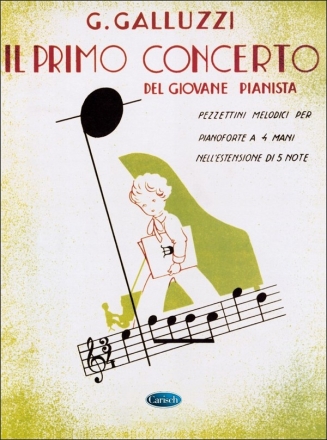 Il primo concerto del giovane pianista serie 2 vol.6 pezzettini melodi per pianoforte a 4 mani