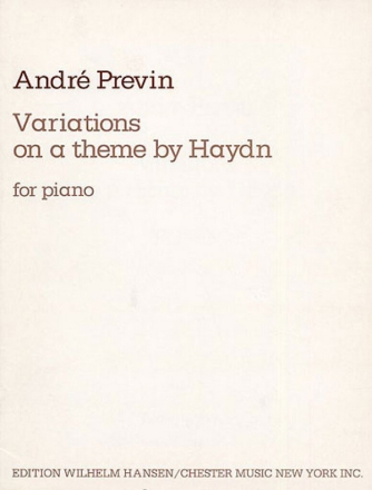 Variations on a theme by Haydn for piano