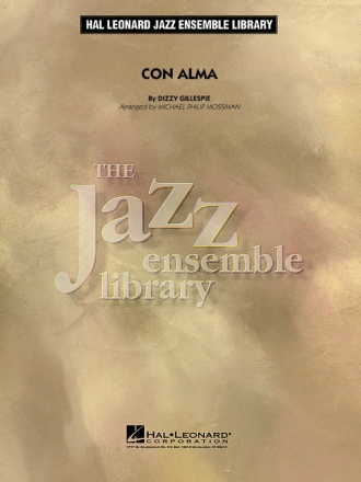 Con Alma: for jazz ensemble score and parts Mossman, Michael,  arr.