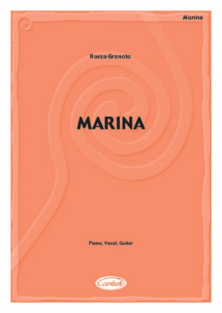 Marina: Einzelausgabe fr Gesang und Gitarre,