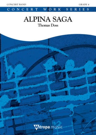 Alpina Saga for concert band score