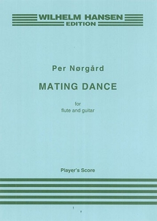 Mating Dance for flute and guitar player's score