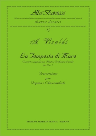 La Tempesta di mare op.10,1 per organo