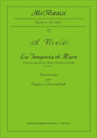 La Tempesta di mare op.10,1 per organo