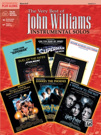 The very best of John Williams (+Online Audio) for horn in F