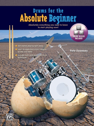 Drums for the absolute beginner (+ DVD-Video)