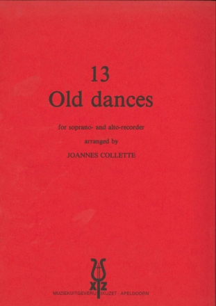 13 old Dances for 2 recorders (SA)