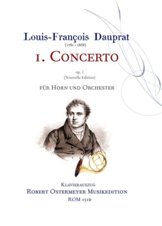 Konzert Nr.1 op.1 fr Horn in F und Orchester fr Horn und Klavier Ostermyer, R., ed