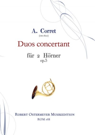 Duos concertant op.3 für 2 Hörner Spielpartitur