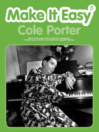 Cole Porter for piano (vocal/guitar)