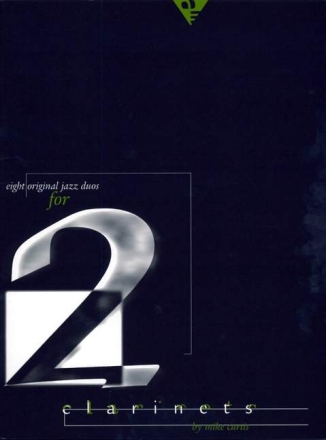 8 original jazz duos for 2 clarinets