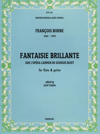 Fantasie brillante sur l'opéra 'Carmen' de Georges Bizet für Flöte und Gitarre