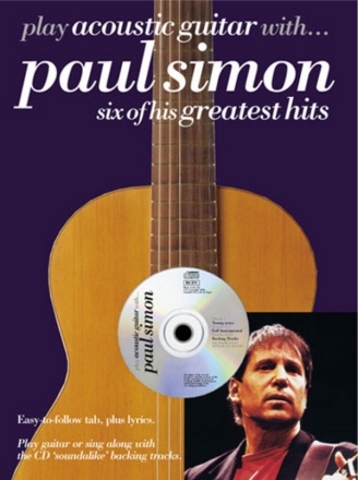 Play Acoustic Guitar with Paul Simon (+CD): 6 of his greatest hits
