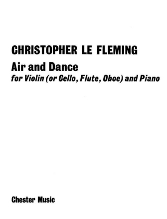 Air and dance for violin (or cello) and piano