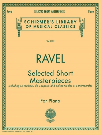 Selected short Masterpieces for piano