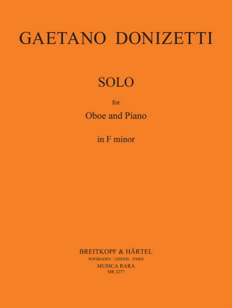 Solo f-Moll fr Oboe und Klavier