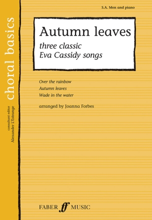 3 Classic Eva Cassidy Songs for mixed chorus and piano score