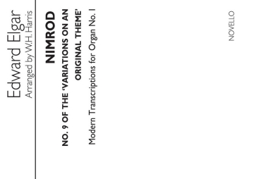 Nimrod for Organ Verlagskopie