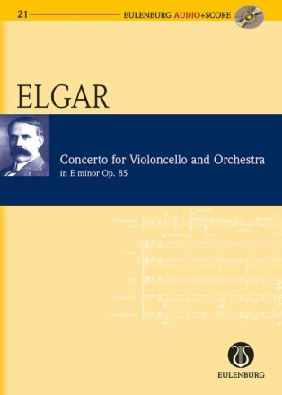 Konzert e-Moll op.85 (+CD) fr Violoncello und Orchester Studienpartitur