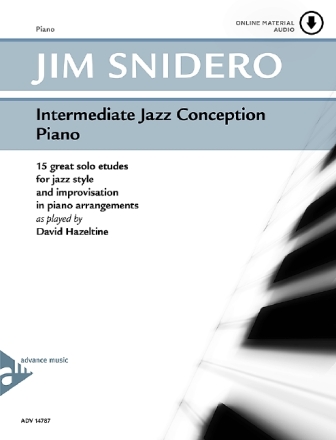 Intermediate Jazz Conception (+Online Audio) for piano