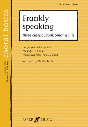 Frankly speaking for mixed chorus (SAB) and piano score