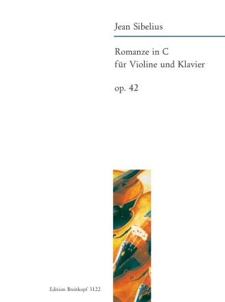 Romanze in C-Dur op.42 fr Violine und Klavier