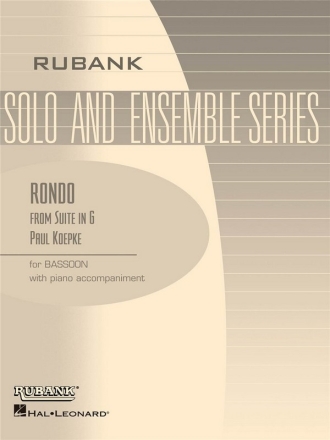 Rondo from Suite G Major for bassoon and piano