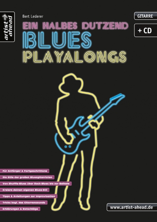 Ein halbes Dutzend Blues Playalongs (+CD) fr Gitarre
