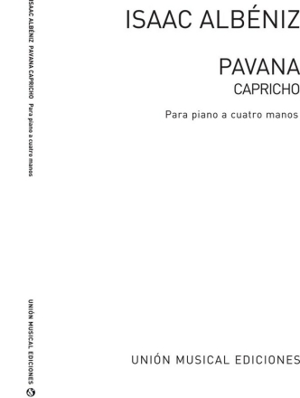 Pavana for piano 4 hands